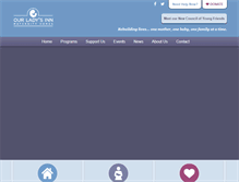 Tablet Screenshot of ourladysinn.org
